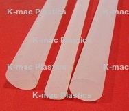 Frosted Acrylic Rods